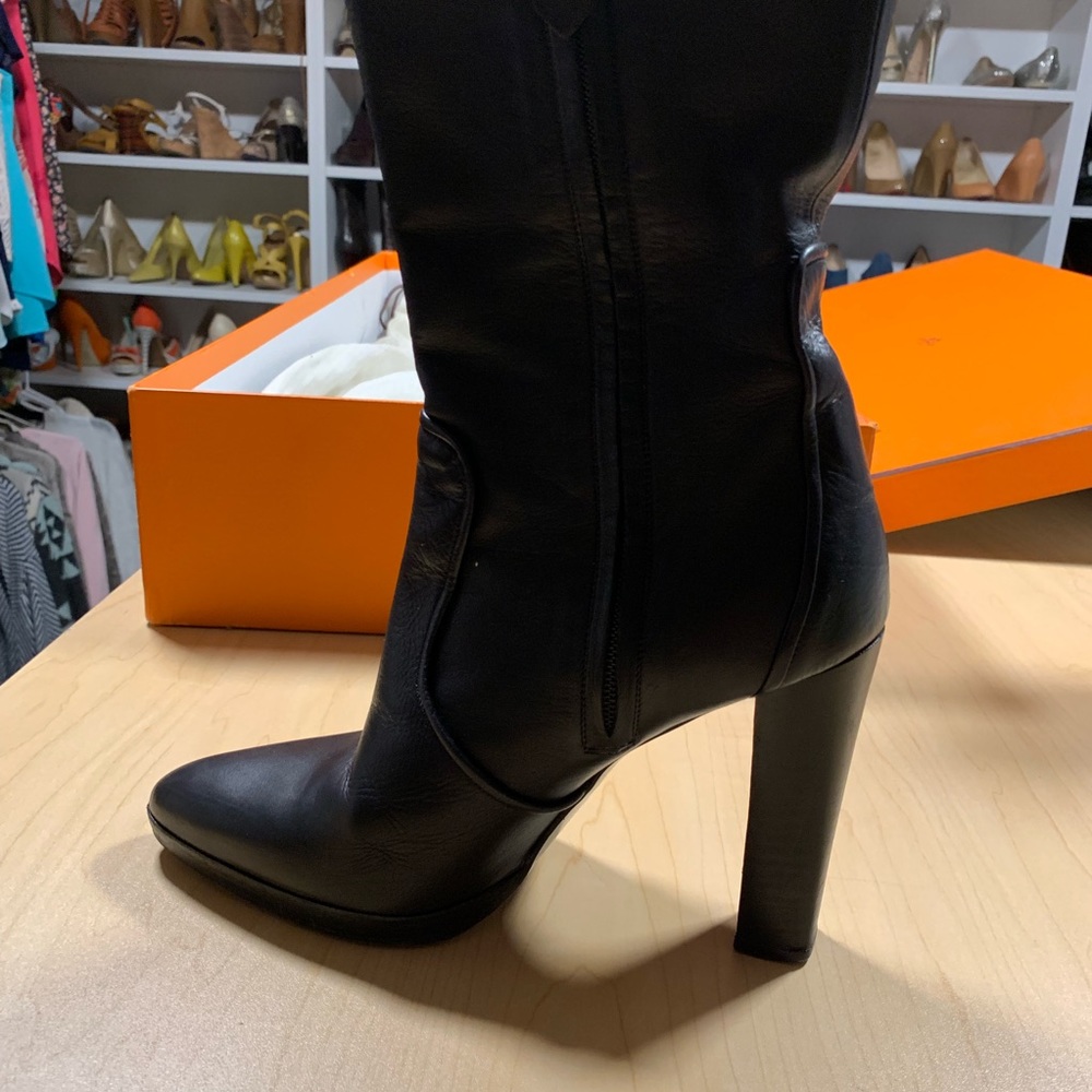 Hermès OTK leather boots - Picture 2 of 8